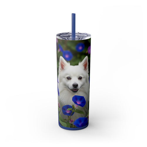 Skinny Tumbler with Straw – 20 oz Stainless Steel Cup