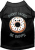 Adorable Cat or Dog Shirt for Pets Donut Worry, Be Happy