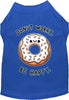 Adorable Cat or Dog Shirt for Pets Donut Worry, Be Happy