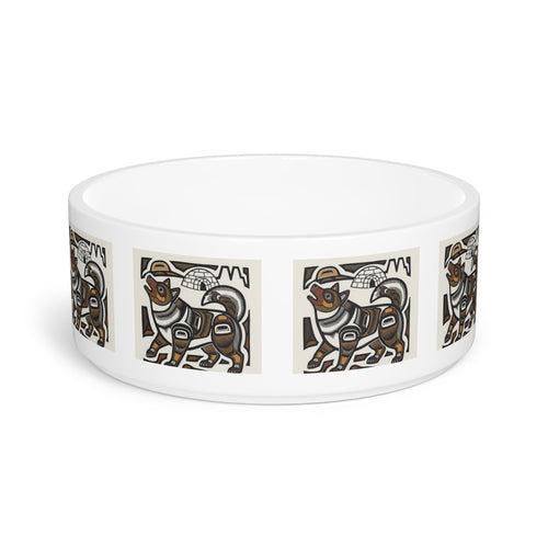 Ceramic Pet Bowl – 16 oz Dog Feeding Bowl