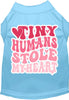 Adorable Cat or Dog Shirt for Pets Tiny Humans Stole My Heart