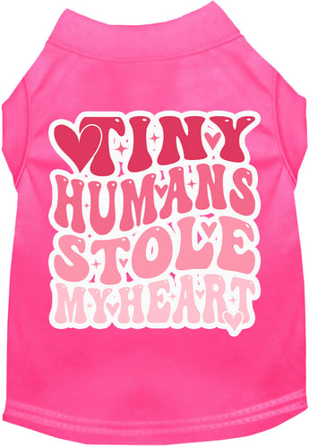 Adorable Cat or Dog Shirt for Pets Tiny Humans Stole My Heart