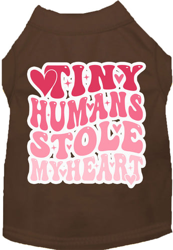 Adorable Cat or Dog Shirt for Pets Tiny Humans Stole My Heart
