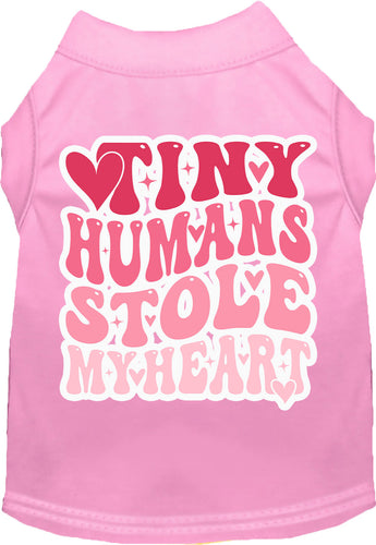 Adorable Cat or Dog Shirt for Pets Tiny Humans Stole My Heart