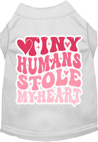 Adorable Cat or Dog Shirt for Pets Tiny Humans Stole My Heart