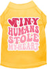 Adorable Cat or Dog Shirt for Pets Tiny Humans Stole My Heart