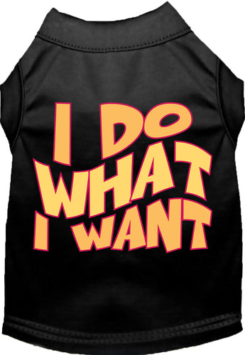 Adorable Cat or Dog Shirt for Pets I Do What I Want