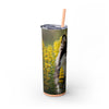 Skinny Tumbler with Straw – 20 oz Stainless Steel Cup
