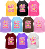 Adorable Cat or Dog Shirt for Pets Pink I Love My Mom