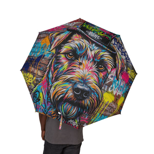 48 Semi-Automatic Umbrella – Windproof Large Travel Rain Umbrella