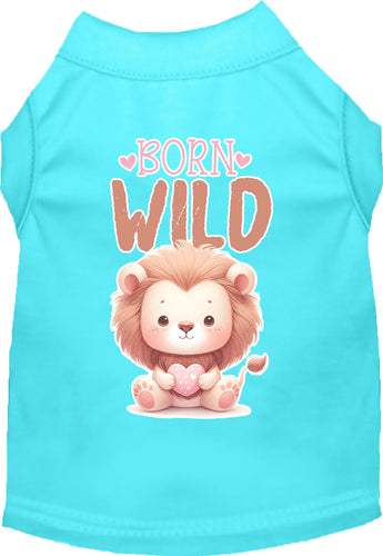 Adorable Cat or Dog Shirt for Pets Born Wild