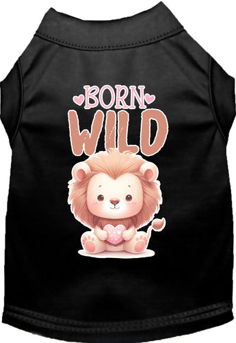 Adorable Cat or Dog Shirt for Pets Born Wild