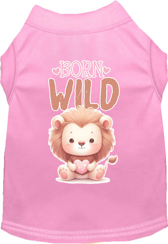 Adorable Cat or Dog Shirt for Pets Born Wild