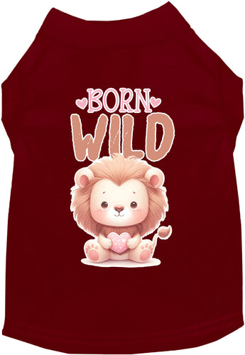 Adorable Cat or Dog Shirt for Pets Born Wild