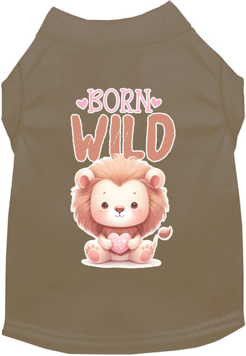 Adorable Cat or Dog Shirt for Pets Born Wild