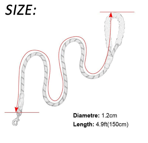 No Pull Heavy Duty Reflective Dog Leash