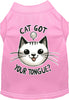 Adorable Cat or Dog Shirt for Pets Cat Got Your Tongue