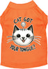 Adorable Cat or Dog Shirt for Pets Cat Got Your Tongue
