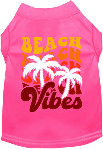 Adorable Cat or Dog Shirt for Pets Beach Vibes