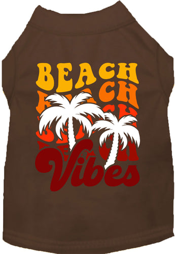 Adorable Cat or Dog Shirt for Pets Beach Vibes