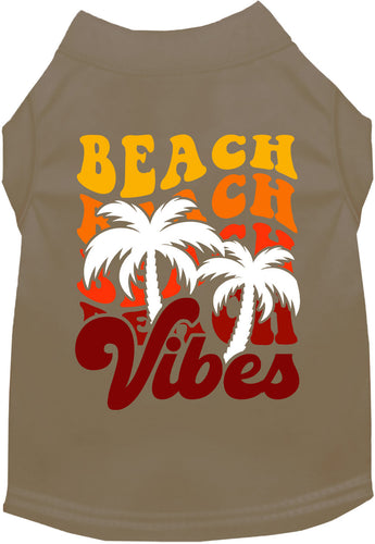 Adorable Cat or Dog Shirt for Pets Beach Vibes