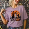 Cat, Dog & Raven Tee | Woodland Animal Graphic T-Shirt