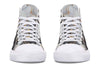 Printed Couple High Top Canvas Shoes