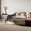 Sweatshirt Blanket – Plush Fleece Throw, 2 Size Options