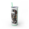 Skinny Tumbler with Straw – 20 oz Stainless Steel Cup