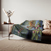 Sweatshirt Blanket – Plush Fleece Throw, 2 Size Options