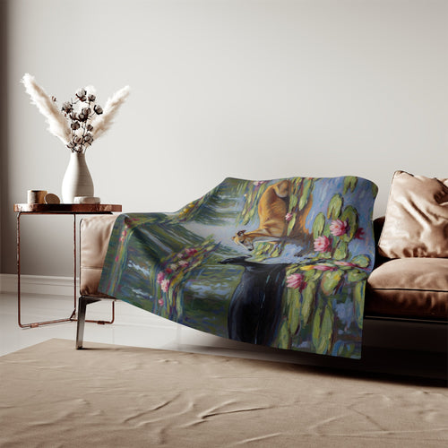 Sweatshirt Blanket – Plush Fleece Throw, 2 Size Options