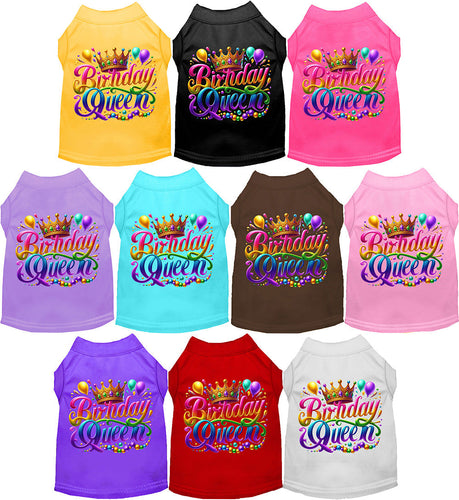 Adorable Cat or Dog Shirt for Pets Gorgeous Birthday Queen