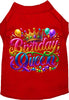 Adorable Cat or Dog Shirt for Pets Gorgeous Birthday Queen