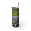 Skinny Tumbler with Straw – 20 oz Stainless Steel Cup