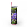 Skinny Tumbler with Straw – 20 oz Stainless Steel Cup