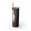 Skinny Tumbler with Straw – 20 oz Stainless Steel Cup