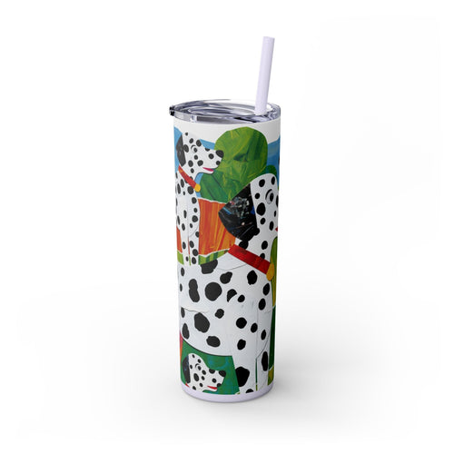 Skinny Tumbler with Straw – 20 oz Stainless Steel Cup
