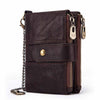 Anti-theft brush wallet