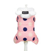 Polka Dot Four-leg Dog Warm Coat