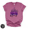 Baddest Witch in Town Tee | Funny Witchy Halloween Graphic T-Shirt