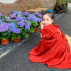 Children's Short Sleeve Tie Back Princess Dress