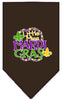 Pet and Dog Bandana Screen Printed, Little Miss Mardi Gras