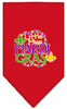 Pet and Dog Bandana Screen Printed, Little Miss Mardi Gras