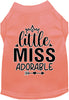 Adorable Cat or Dog Shirt for Pets Little Miss Adorable