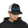 Democratic Blue Left Liberal Trucker Cap