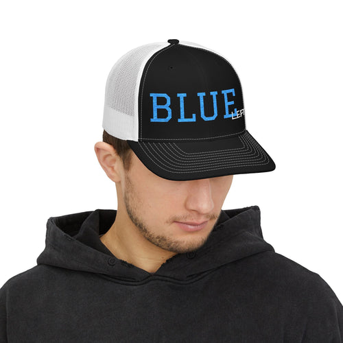 Democratic Blue Left Liberal Trucker Cap