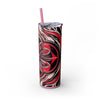 Skinny Tumbler with Straw – 20 oz Stainless Steel Cup