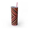 Skinny Tumbler with Straw – 20 oz Stainless Steel Cup