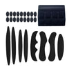 Cycling Bike Helmet Lining Universal Breathable Sponge Liner With Velcro Chin Pad Hot Press Molding