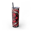 Skinny Tumbler with Straw – 20 oz Stainless Steel Cup